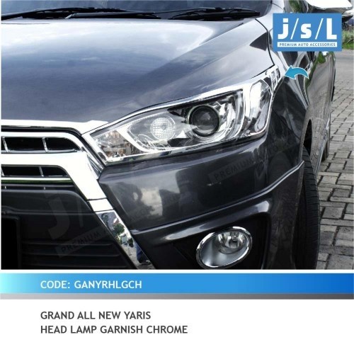 Jual Promo Cuci Gudang Diskon Jsl Garnish Head Lamp List Lampu Yaris