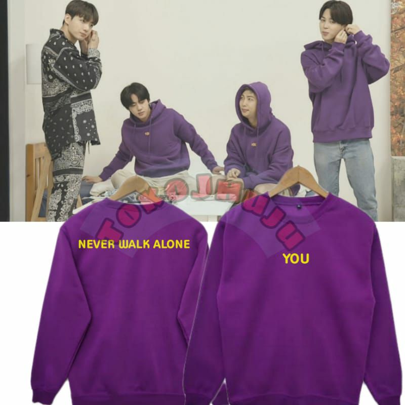 Jimin you never walk alone sweater sale