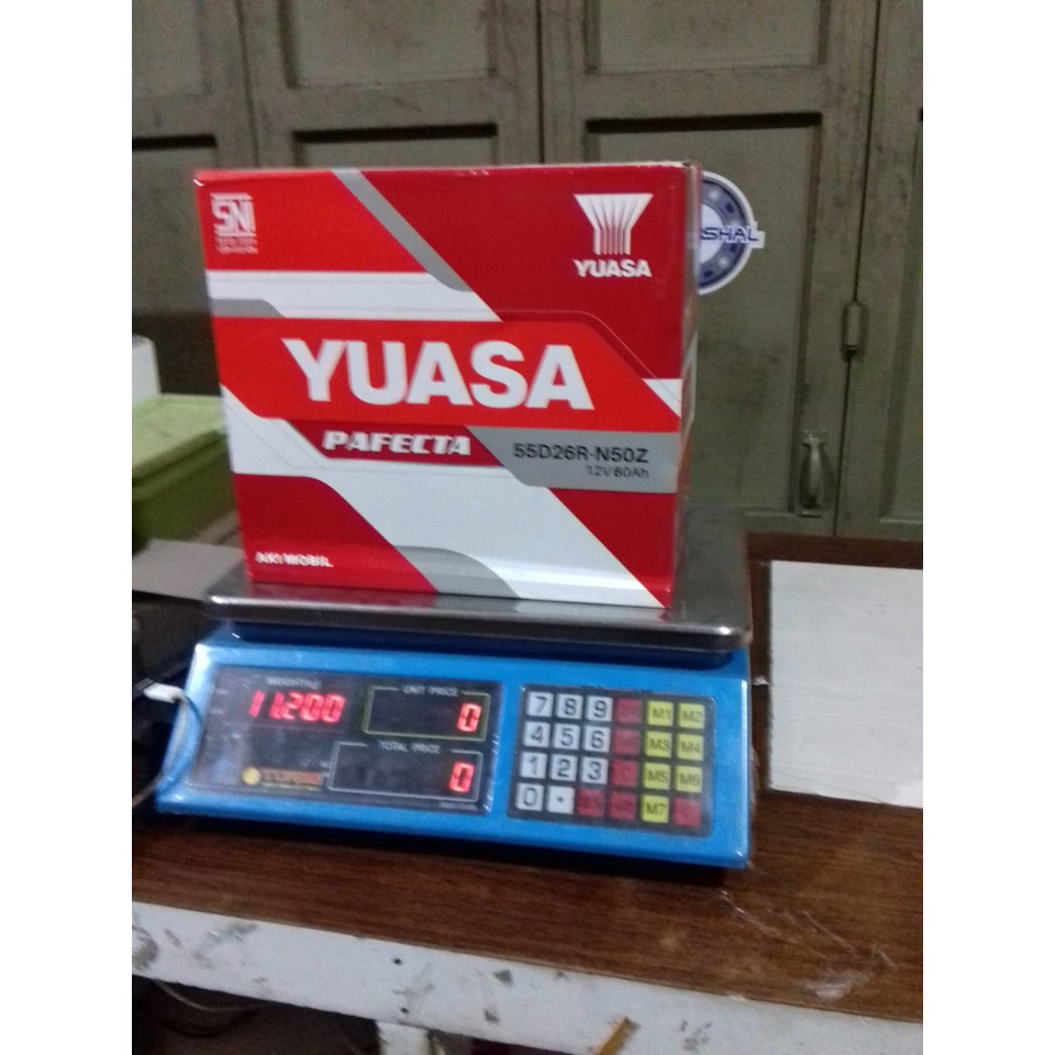Jual AKI / ACCU BASAH MOBIL YUASA N50Z 55D26R N50Z PF PAFECTA | Shopee