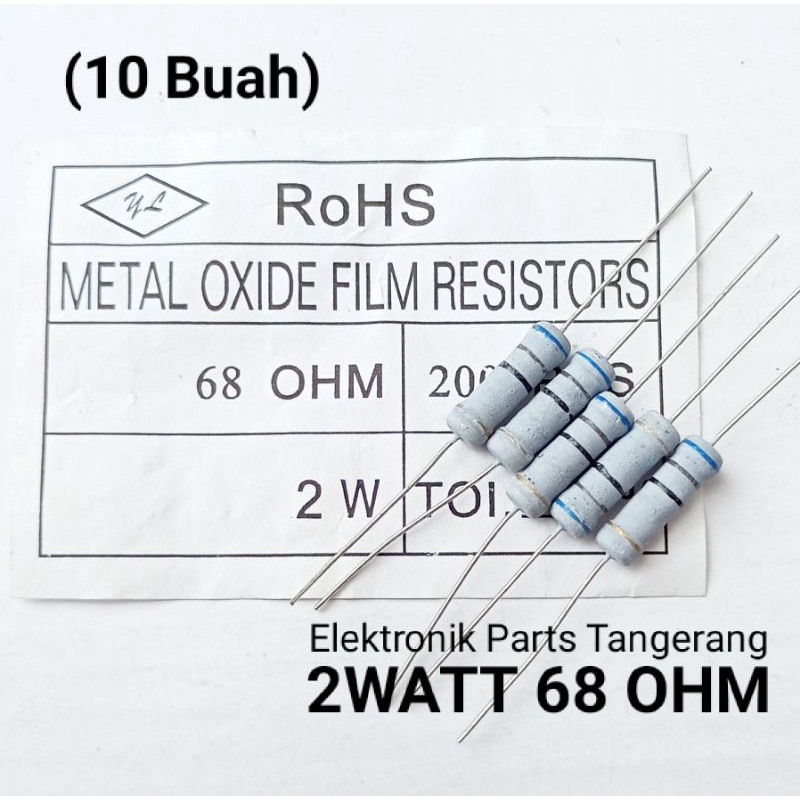 Allen Bradley resistenza 1W 5% (n. 10 pezzi