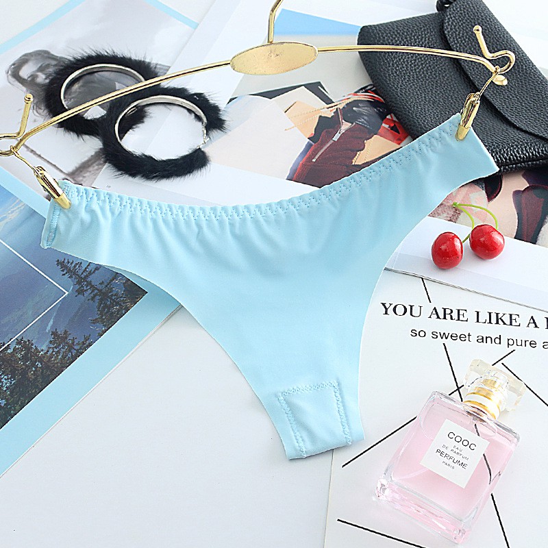 Jual (COD) G String Wanita Celana Dalam Seamless Thong Sexy c007 ...