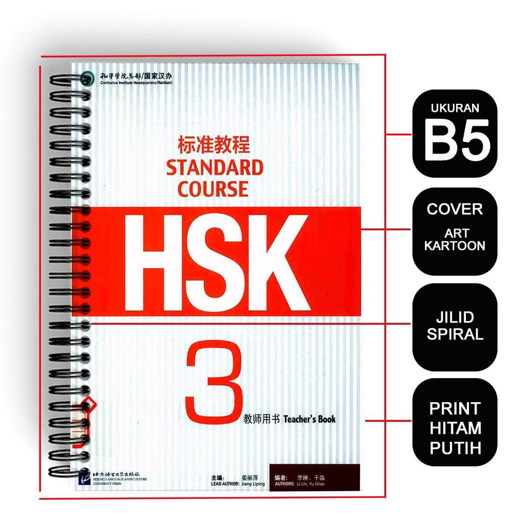 Jual BUKU BELAJAR HSK 3 STANDARD COURSE - TEACHER BOOK | Shopee Indonesia