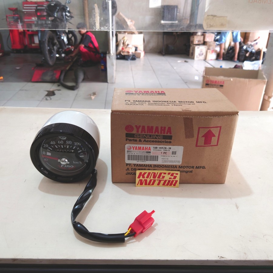 Jual SPEEDOMETER FINO KARBU HITAM-PUTIH 1UB H3570 30 ASLI YAMAHA ...