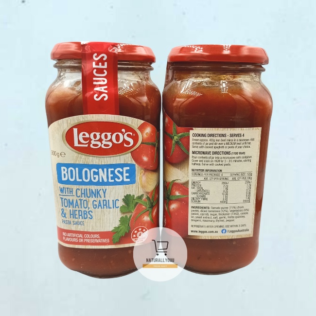 Jual Leggos Bolognese Pasta Sauce 500gr Bumbu bolonais Shopee Indonesia