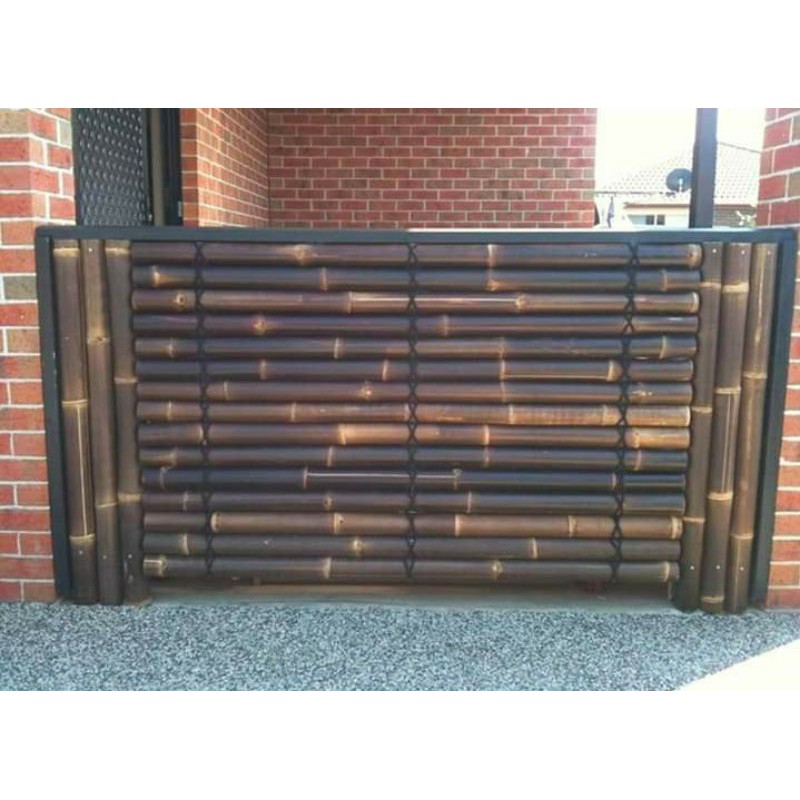 Jual pagar bambu minimalis harga per m2 bis d kerjakan d lokasi