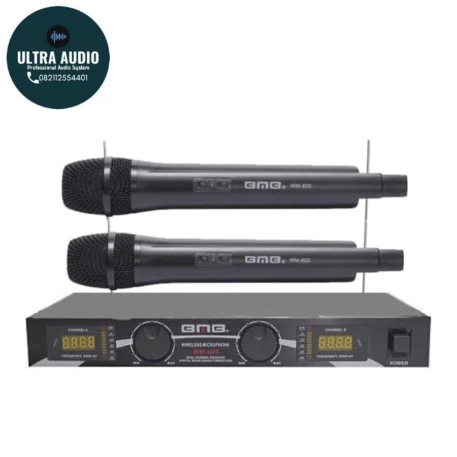 Jual BMB WM 800 WM800 WM 800 Wireless Microphone ORIGINAL