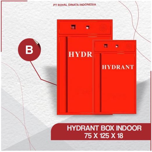 Jual Hydrant Box Indoor 75x125x18 B / Boks Hydrant Dalam Ruangan TONATA ...