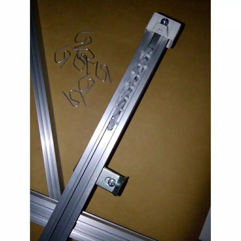 Jual Rell gorden Balok/Batang kotak/Besi Rell Aluminium full set ...