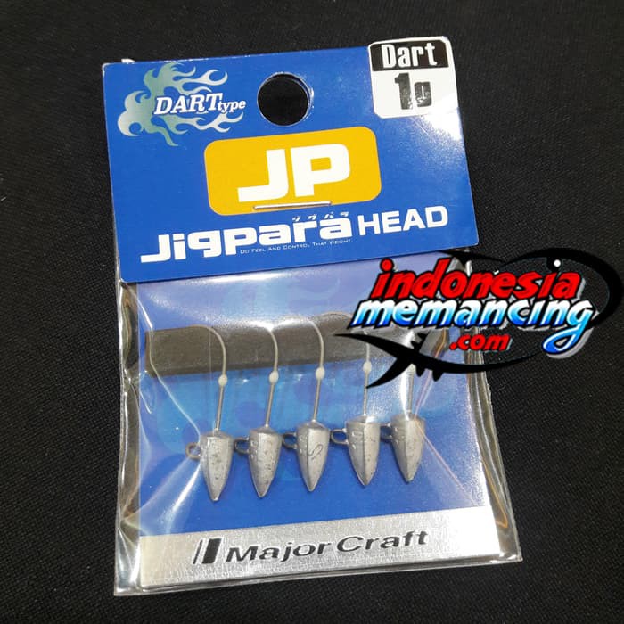 Jual Major Craft JigPara Head Bun Dart Type 1 gram AP-1981 | Shopee ...