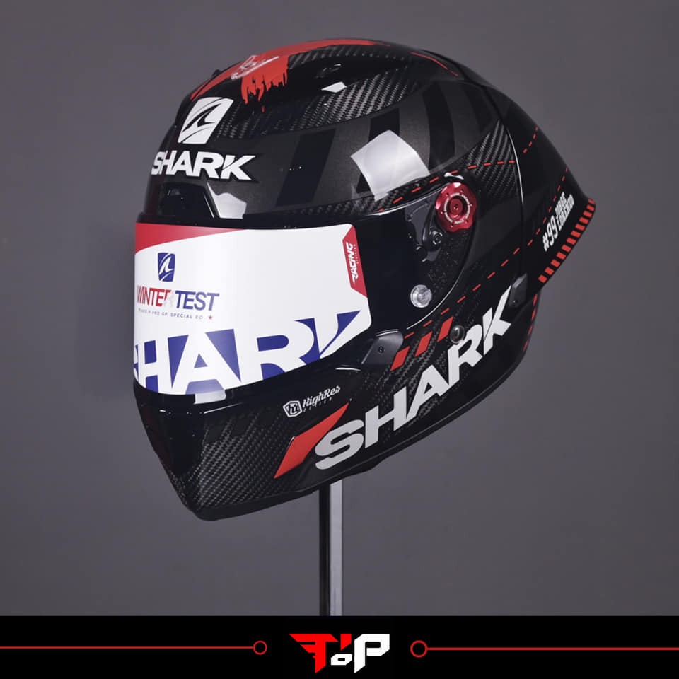 Jual SHARK RACE R PRO GP CARBON LORENZO WINTER TEST 2020 RED HELM FULL ...