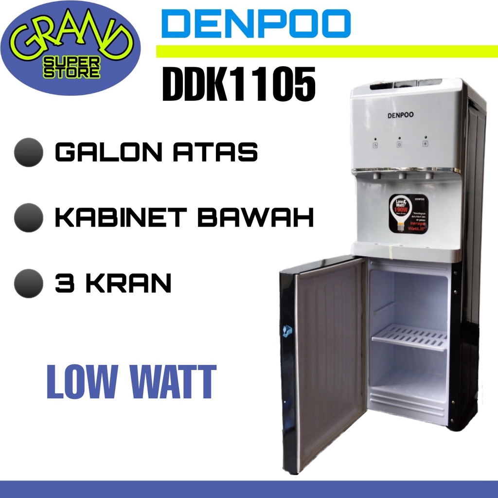 Jual DENPOO DISPENSER GALON ATAS DDK 1105 NON KOMPRESSOR Shopee Indonesia