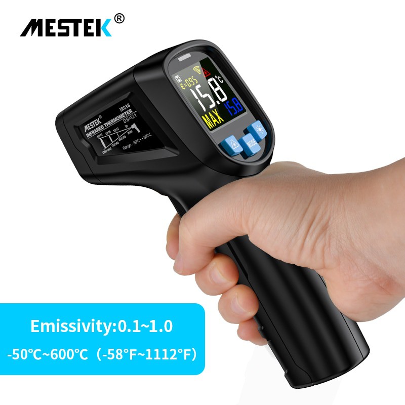 Jual Digital Infrared Thermometer -50~600C Laser Termometer Gun ...
