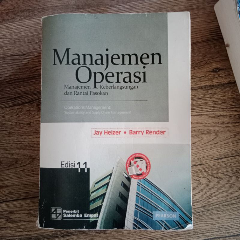 Jual Buku Manajemen Operasi Jay Heizer Barry Render | Shopee Indonesia