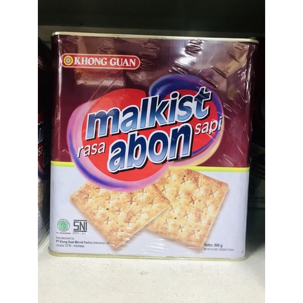 Jual Khong Guan Malkist Abon Medium 800 gr | Shopee Indonesia