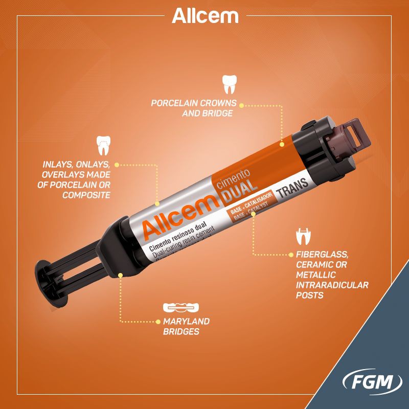 Jual Allcem Dual Cure / Resin Cement / Resin Semen LC/ Permanent Resin