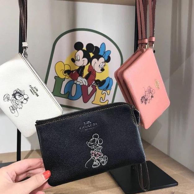 Mickey Mouse Coach undesireable Wristlet Corner