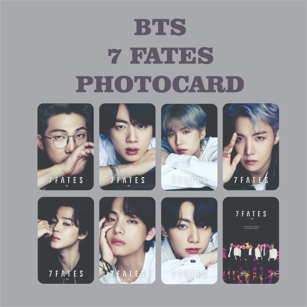 BTS 7 Fates CHAKHO PHOTOCARD TEMPLATES