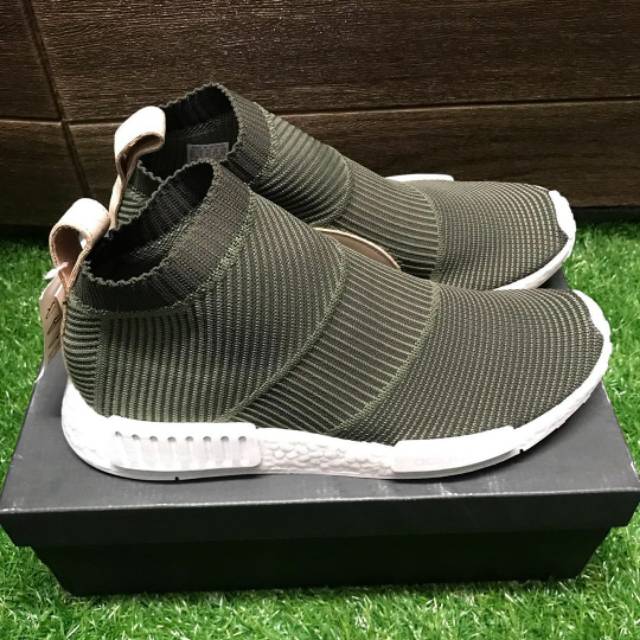 Jual Adidas NMD City Socks PK night cargo Shopee Indonesia
