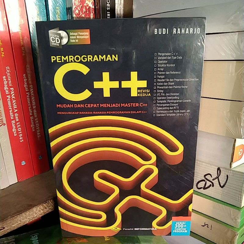 Jual PEMROGRAMAN C+++ REVISI KE 2 MUDAH DAN CEPAT MENJADI MASTER C++ ...