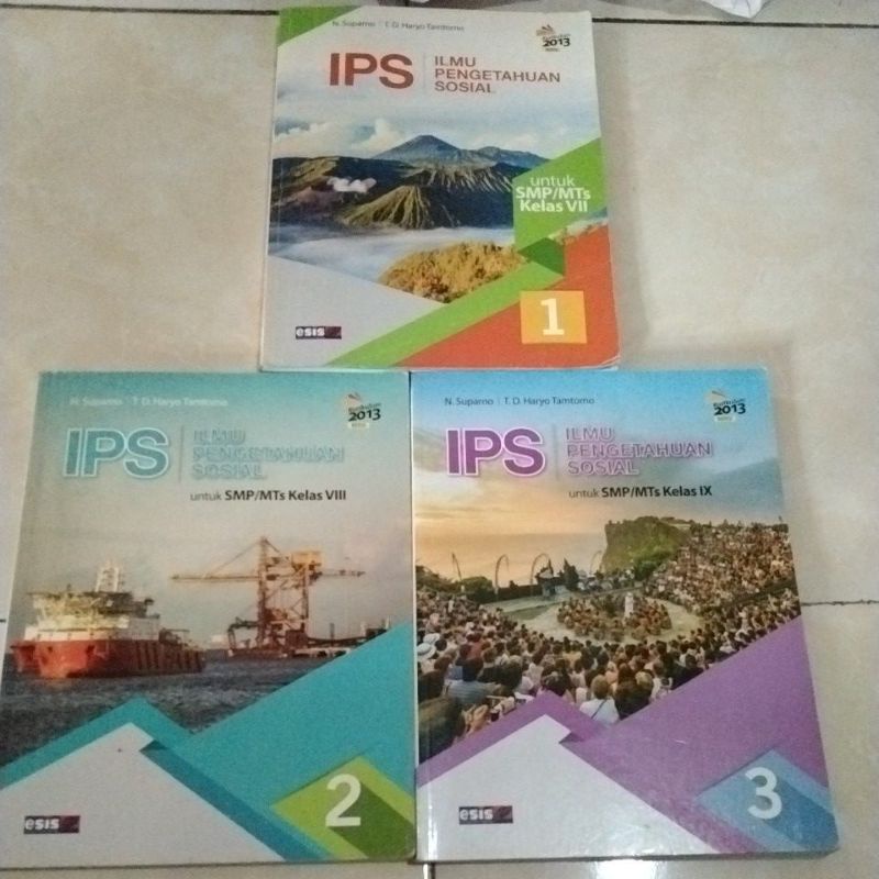 Jual ILMU PENGETAHUAN SOSIAL/IPS UNTUK SMP/MTs , KELAS 7,8,9/VII, VIII ...