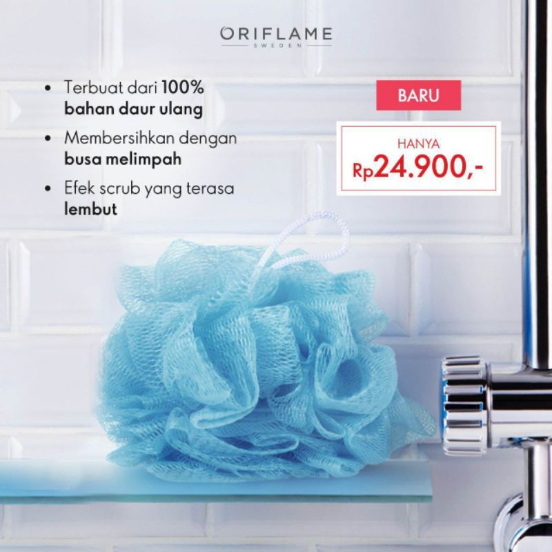 Jual elemental shower puff | Shopee Indonesia