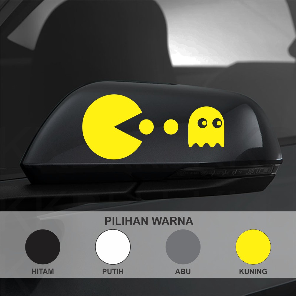 Jual Stiker Spion Mobil Pacman Pac Man Stiker Cutting Sticker Mobil Shopee Indonesia