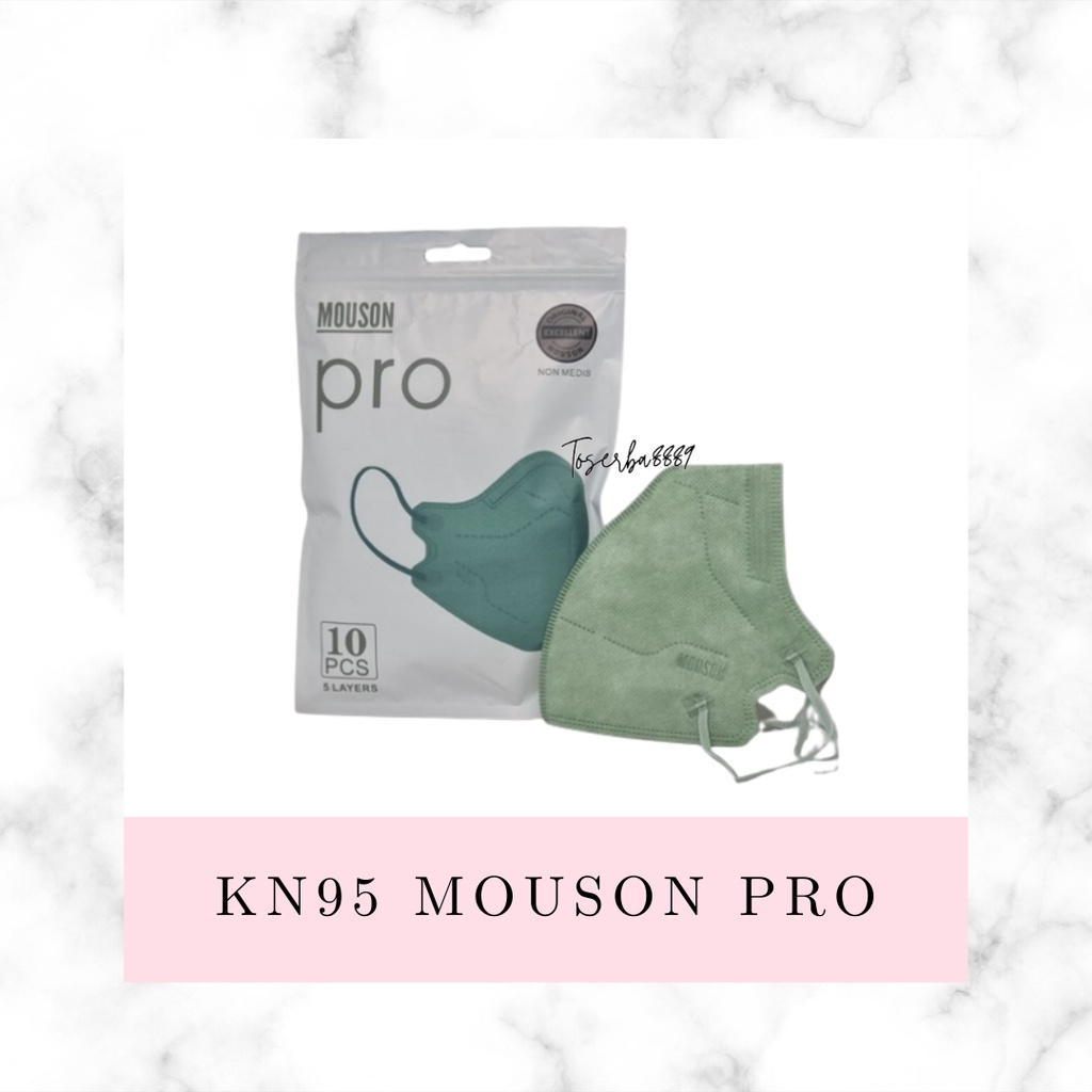 Jual LITTLE MOLLY | Masker KN95 Mouson Pro isi 10pcs Masker KN95 Mouson ...