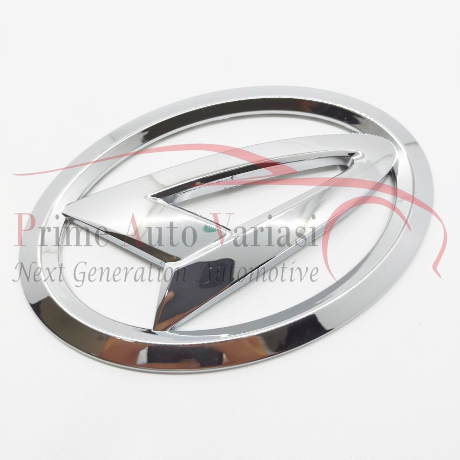 Jual Logo Emblem Mobil DEPAN BELAKANG MOBIL DAIHATSU CHROME - 14 CM