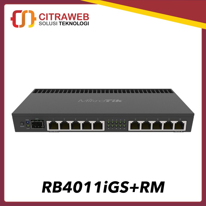 Jual RouterBoard RB4011iGS+RM | RB 4011 iGS+RM | Shopee Indonesia