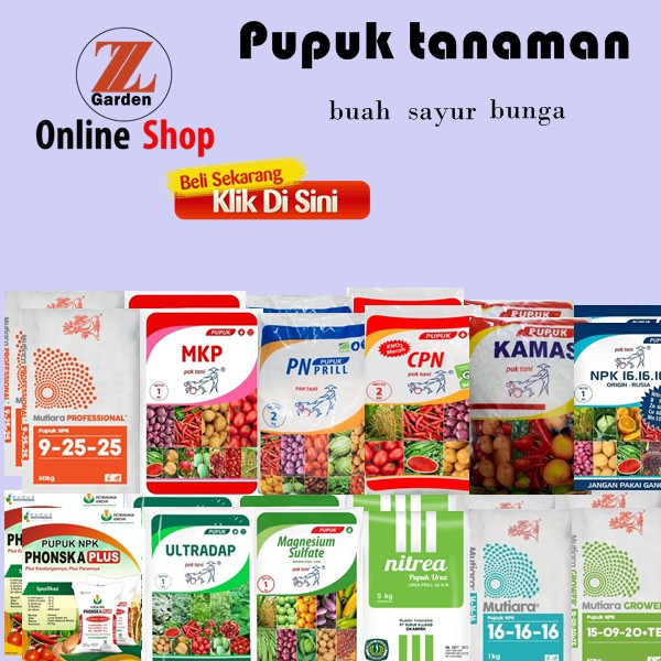 Jual Pupuk Segala Tanaman Buah Sayur Bunga | Shopee Indonesia