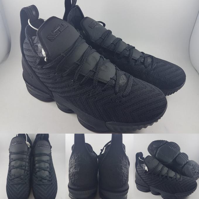 Lebron triple black on sale 16