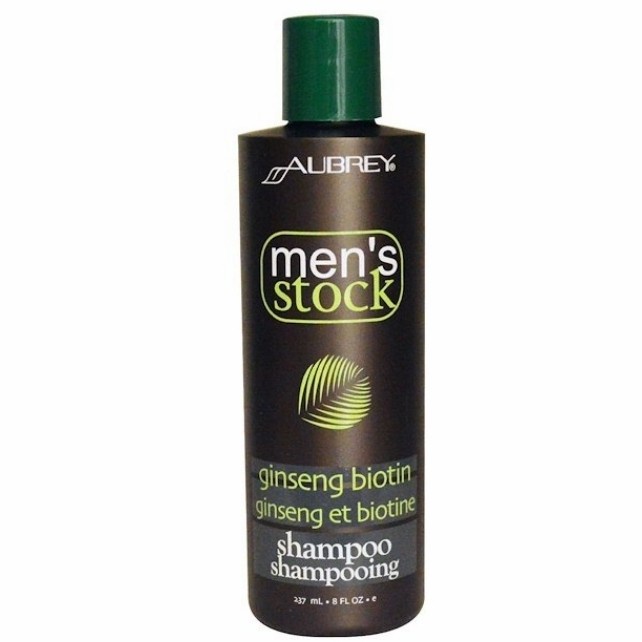 Jual Aubrey Organics Men s Stock Shampoo Ginseng Biotin 237 ml Hair Gel Ginseng Biotin 177 ml Shopee Indonesia