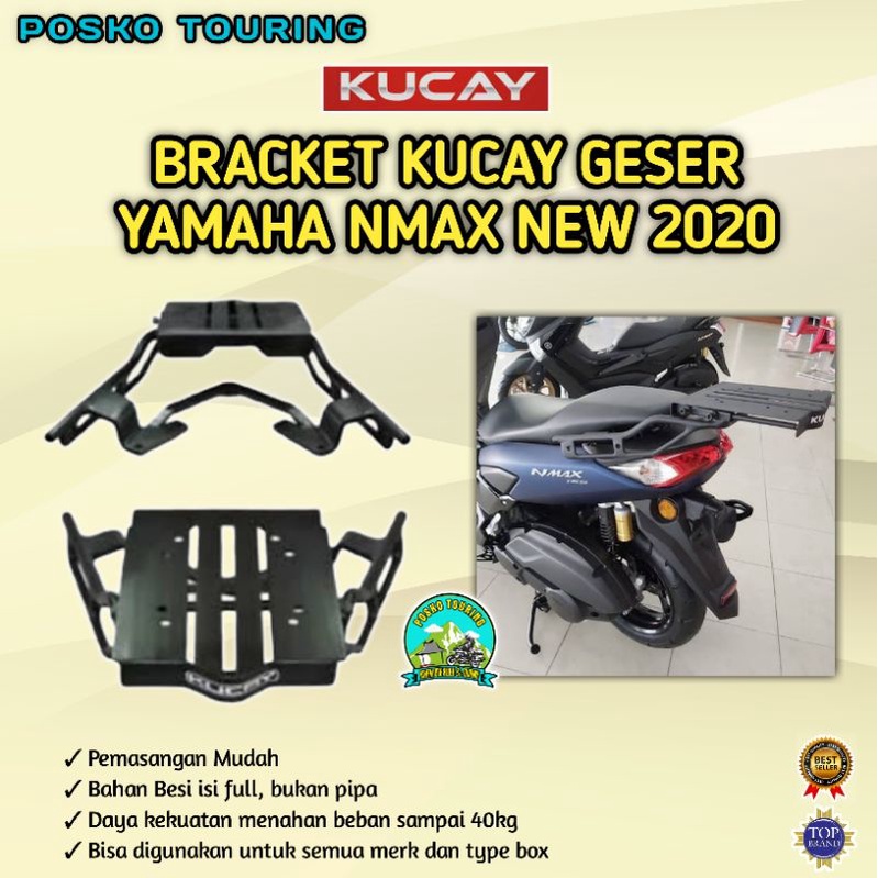 Jual Bracket Kucay Geser Yamaha Nmax New 2020 Bracket Top Box Givi Shad ...