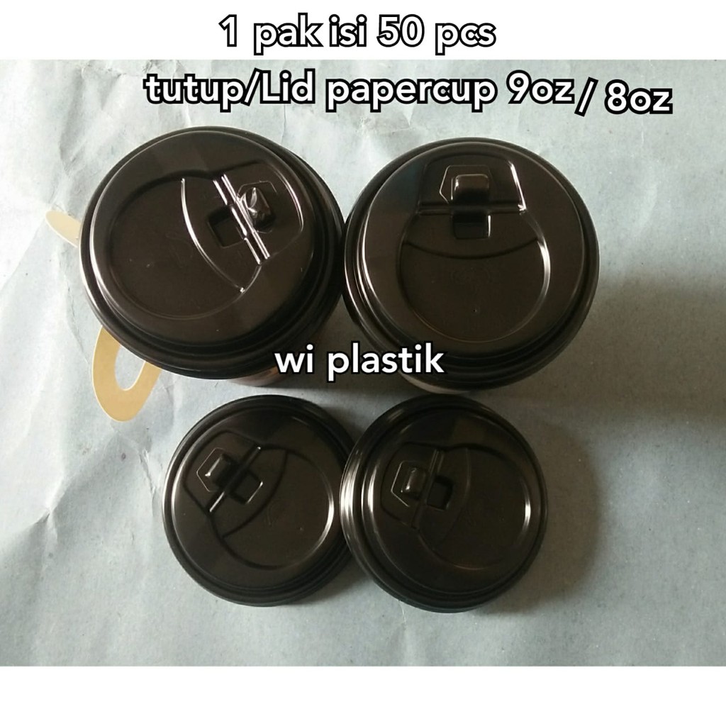 Jual Tutup paper cup 9oz | Shopee Indonesia