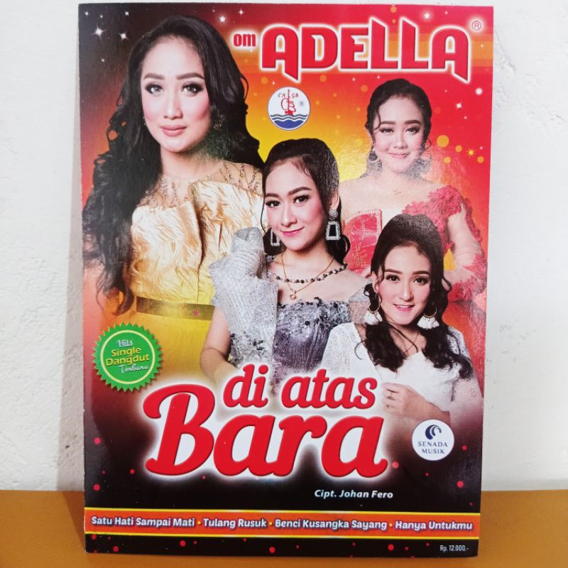 Jual KASET VCD DVD ORIGINAL KARAOKE OM ADELLA CHGB RECORD LAGU HITS ...