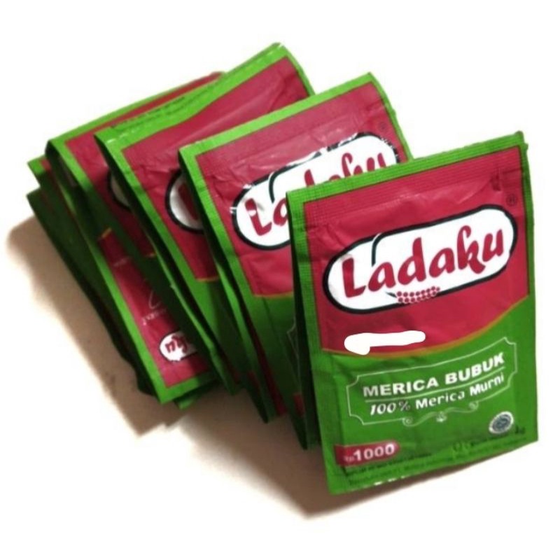 Jual LADAKU 100% MERICA BUBUK BUMBU MASAK RENCENG 12 SACHET X 3 GR ...