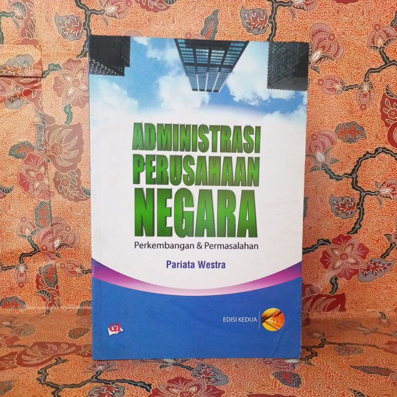 Jual Buku Pendidikan - Administrasi Perusahaan Negara (Perkembangan ...