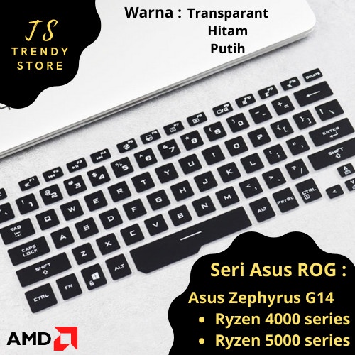 Jual Keyboard Protector Cover Asus ROG Zephyrus G14 Ryzen 14