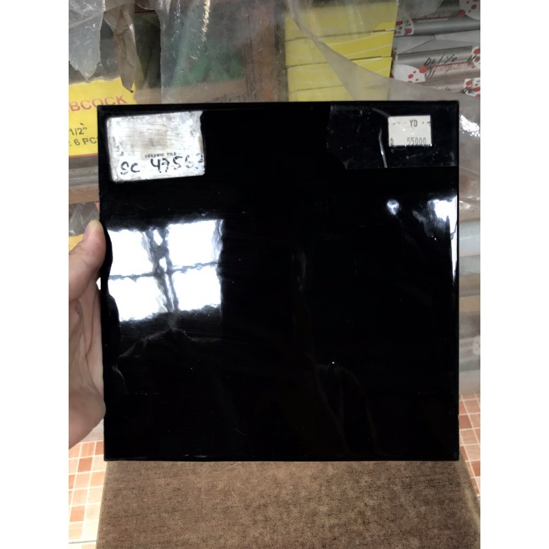 Jual Keramik 20x20 Hitam Polos Mengkilap Shopee Indonesia 3373