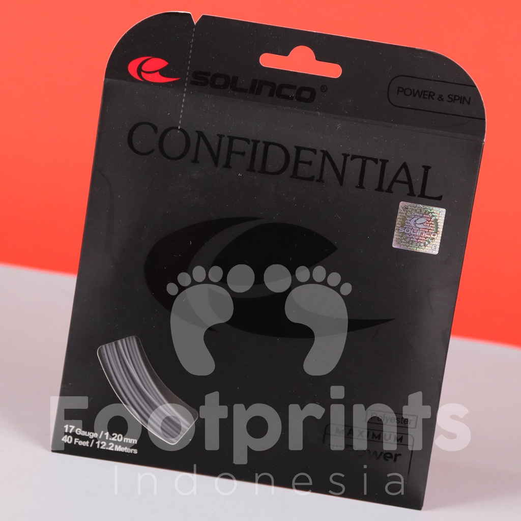 Jual Solinco Confidential Senar Raket Tenis Tennis Strings Original ...