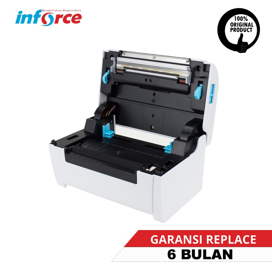 Jual Inforce Printer Label 1808 Barcode Thermal Resi A6 Alamat Shopee ...