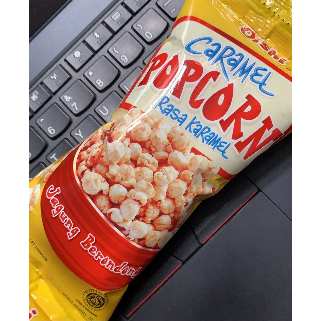 Jual Popcorn Oishi Rasa Caramel | Shopee Indonesia