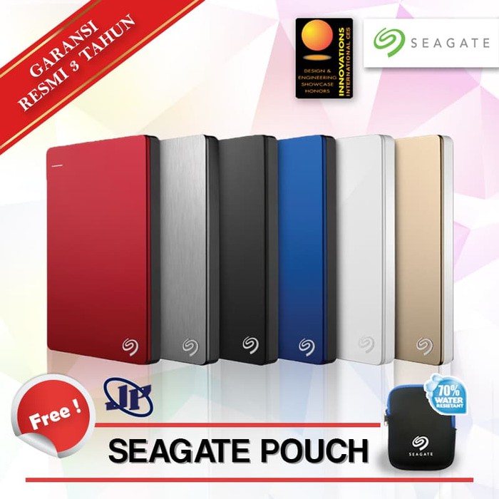 Jual Hardisk Eksternal Hdd Eksternal Seagate Backup Plus Slim 1tb 2 5 Merah Shopee Indonesia