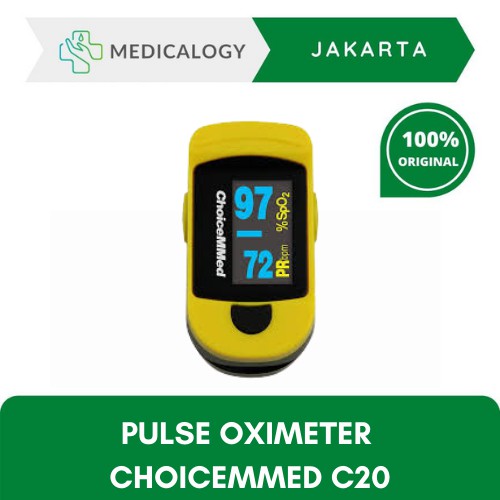 Jual Alat Ukur Oksigen Pulse Oximeter ChoiceMmed C20 Alat Ukur Kadar