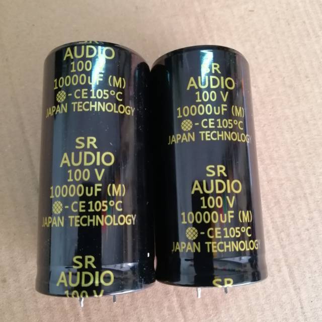 Jual Elco SR Audio 10000uf 100v original hitam | Shopee Indonesia