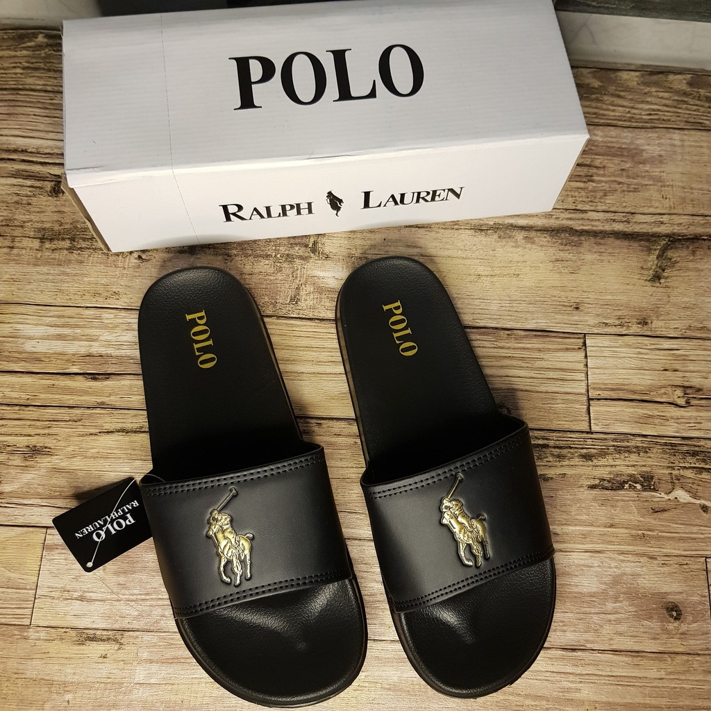 Jual COD TERBARU Sandal Polo Ralph Lauren BNWB Dapet Box Pria