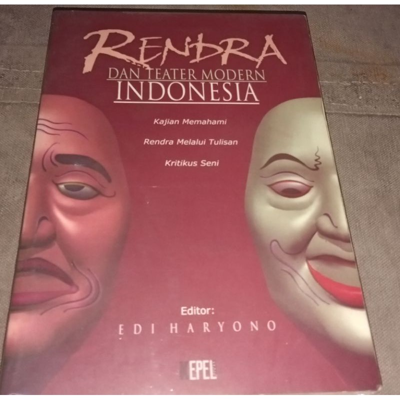 Jual Buku Rendra Dan Teater Modern Indonesia Shopee Indonesia 