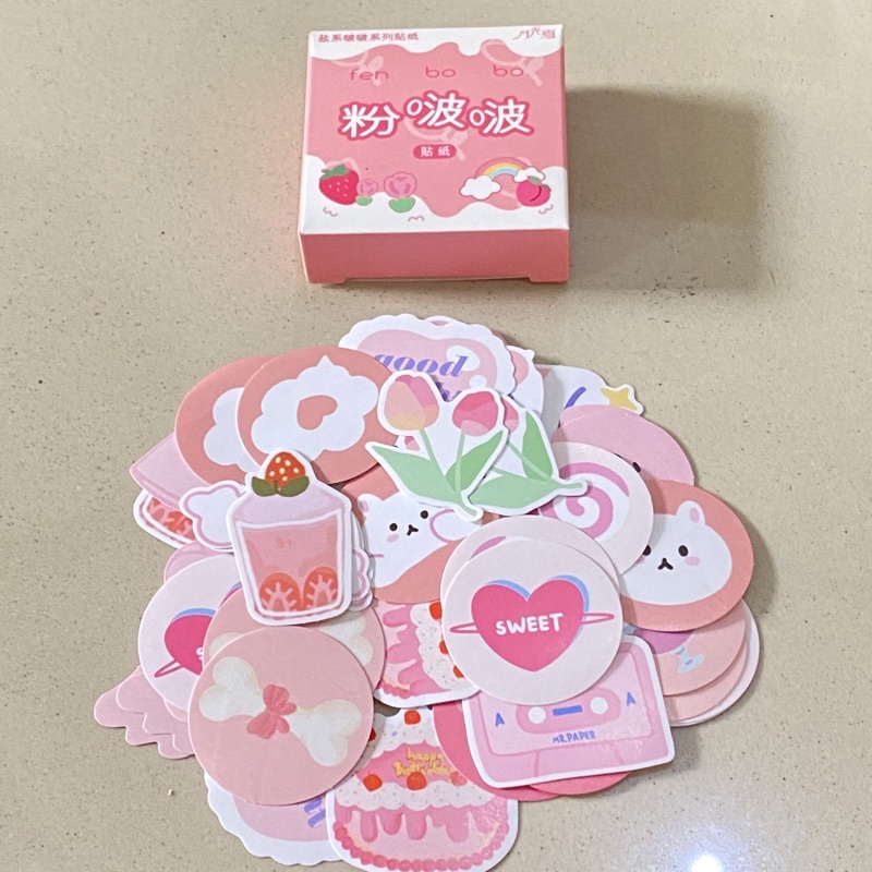Jual 50 Pcs Sticker Pack Deco Stiker Lucu Cute Kawaii Sticker Hp Bujo