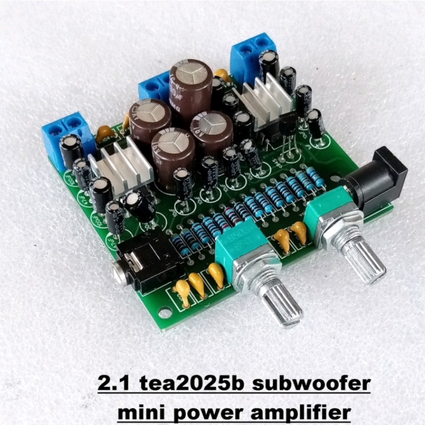 Jual Modul 2.1 TEA2025b Mini Power Amplifier tone control | Shopee ...