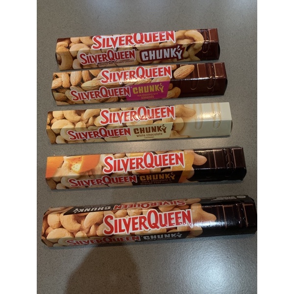 Jual SILVERQUEEN CHUNKY BAR 95 GR - COKELAT SILVER QUEEN CHUNKY BAR 100 ...